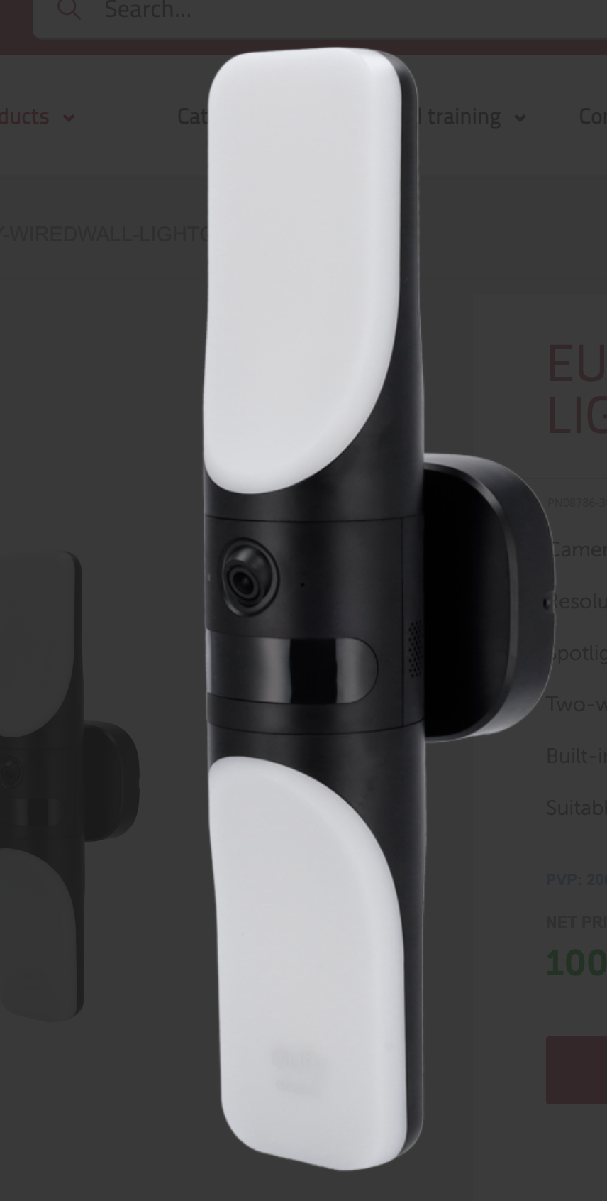 Telecamera con faretto Eufy by Anker