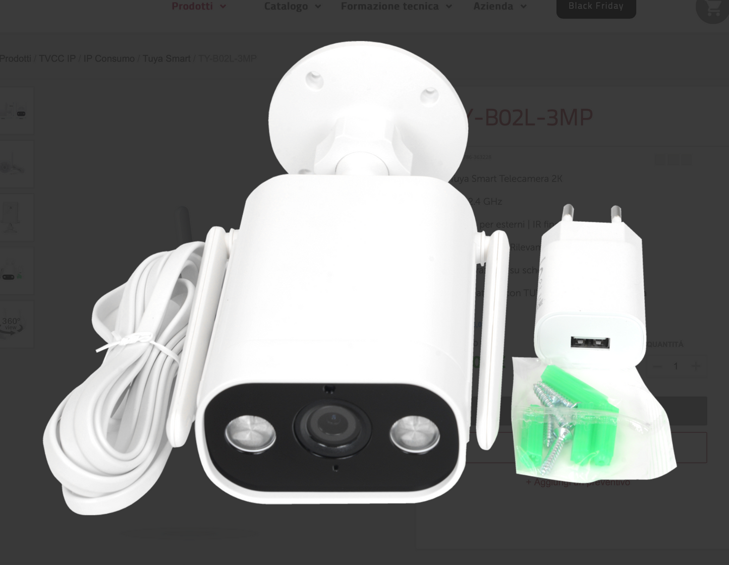 Tuya Smart Telecamera 2K
